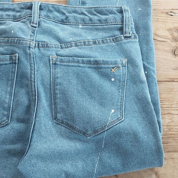 William Rast Jeans Paint Splatter Perfect Ankle Skinny - Picture 3 of 9